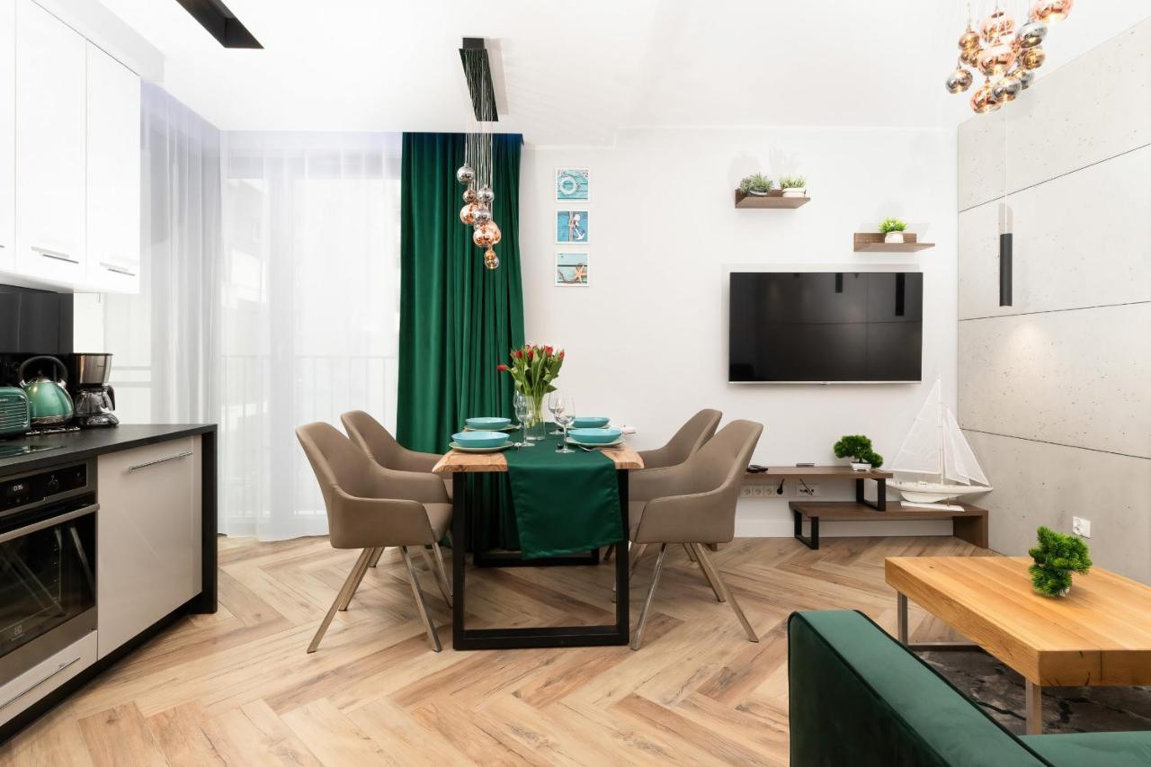 Klimatyczny Apartament W Centrum Gdanska Exteriör bild